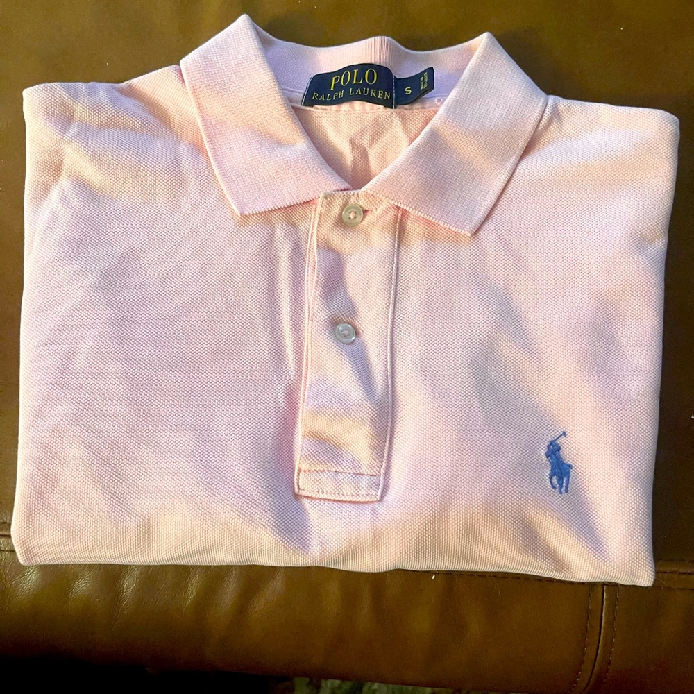 Pink Ralph Lauren Polo Shirt